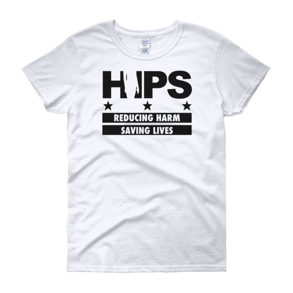 Reducing Harm Fitted short sleeve t-shirt
